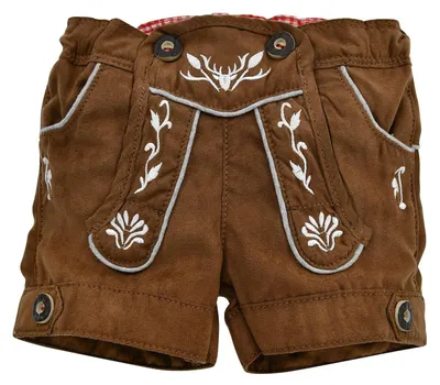 Productafbeelding van Bondi Kunstlederen shorts, lichtbruin, maat 62, voor babyjongens. Artikelnummer: 91264