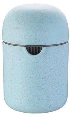 Hand-Saftpresse mit Behälter, für Zitrusfrüchte, blau