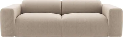 Produktbild von POGNI 3-Sitzer-Sofa aus beigem Velours von Maison Céphy