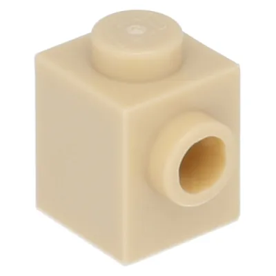 A single LEGO brick is shown against a white background.