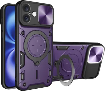 Zdjęcie produktu dla Techsuit CamGuard Pro etui na iPhone 16 – fioletowe