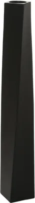 Produktbild von Bodenvasen für Dekorzweige, Fiberglas, Schwarz, matt, 80 cm