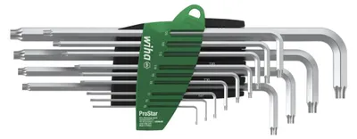 Immagine prodotto di Set di chiavi esagonali a L 13 pezzi T5-T45 ProStar Wiha
