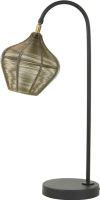 Produktbild von Light & Living - Tischleuchte Alvaro - Bronze - 27x20x61 cm Tischlampe - Nachttischlampe, Wohnzimmer, Schlafzimmer