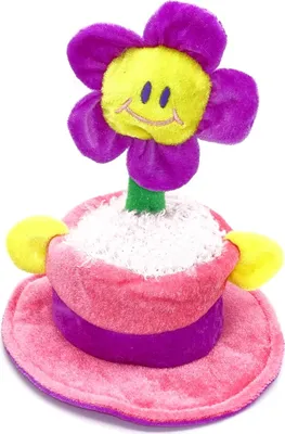 Produktbild von Blumen Mini-Hut (Lila Blüte)