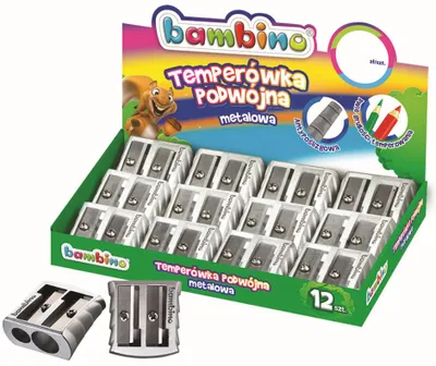 Obrázok produktu pre Kovové dvojité orezávadlo Bambino