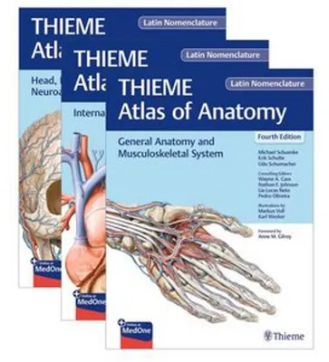 Immagine prodotto di THIEME Atlas of Anatomy, Latin Nomenclature, Three Volume Set, Fourth Edition