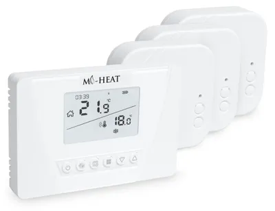 Image de Kit thermostat d'ambiance sans fil Mi-300S RF Kit avec 3 récepteurs