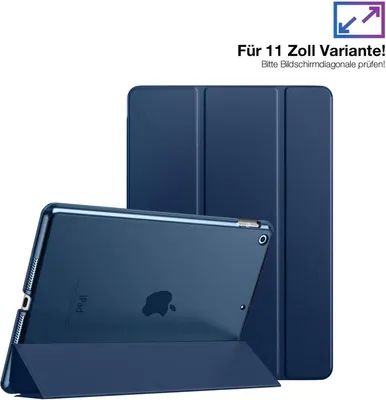 Produktbild von Schutzhülle für Apple iPad Air 6. Gen 11.0 Zoll Cover Case Schutz Tablet Farbe: Dunkelblau
