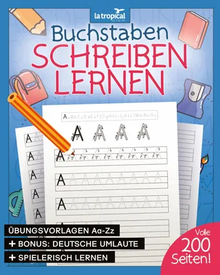 Produktbild von Buchstaben schreiben lernen
