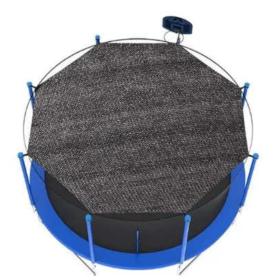 Produktbild von Uxgjfwu Trampolin-Sonnenschutzabdeckung – UV- und wasserbeständig,