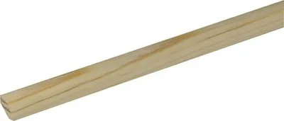 Produktbild von Konsta Viertelstab Kiefer roh 2400 x 14 x 14 mm