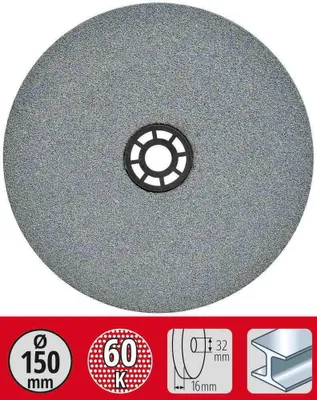 Image de kwb by Einhell Accessoires pour ponceuse double 150x32/12,7x16mmK60