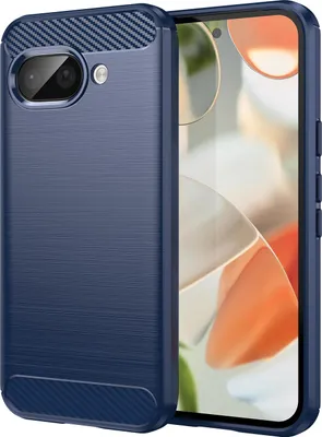 Obrázok produktu pre Puzdro pre Google Pixel 9a - Zadný kryt Phonesta Carbon Silikónový - Modrá