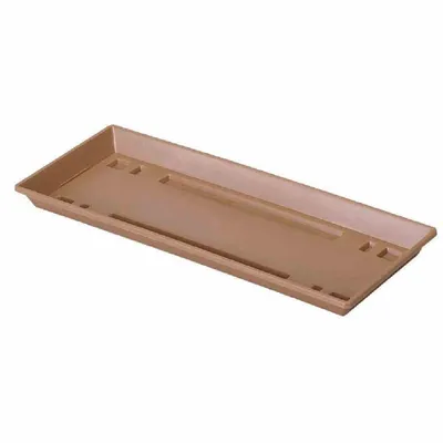 Produktbild von Blumenkasten Untersetzer geli Standard Kunststoff 59 x 15 x 2,5 cm terracotta