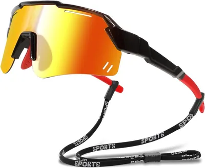 Produktbild von Kinder Sonnenbrille, polarisiert, UV-Schutz, mit Brillenband, für Outdoorsport