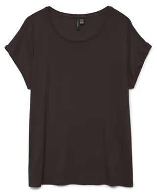 Immagine prodotto di VERO MODA, maglietta a tinta unita Vmava, modello Ss, collezione JRS Noos