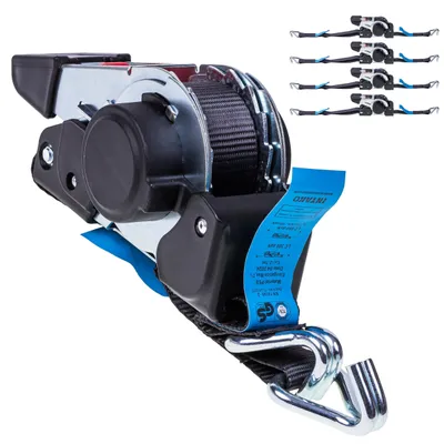 Image de Sangle de tension automatique avec mécanisme à cliquet, capacité de 600 kg