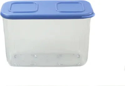 Produktbild von TUPPERWARE Kühlschrank Clear Mates 715 ml clear blau Frische-Turm Dose Behälter + SPÜLTUCH