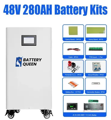 Immagine prodotto di Kit di batterie per sistemi di accumulo di energia – Energia solare – Batteria – 48V – Fai da te – Capacità da 280Ah a 320Ah