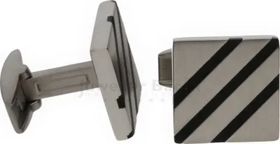 Produktbild von Boccia Manschettenknöpfe 0602-07 Titan mit Kaltemaille