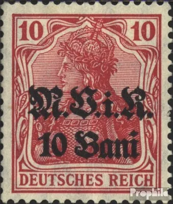 Produktbild von Briefmarken Dt. Militärverw. Rumänien 1917 Mi 4a  gestempelt Germania