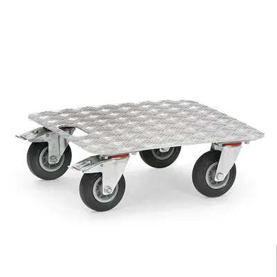 Produktbild von Fetra Kistenroller ALU-Quintettblech 250 kg Ladefläche L x B 500 x 500 mm