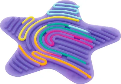 Produktbild von MOSES Happy Day Sensorik Stern mit Silikonschnüren vers. Farben grün