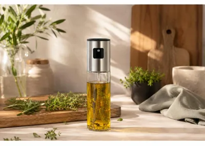 Produktbild von Mastrad Öl- und Essigzerstäuber, Ölspender, Sprühflasche, Glas, 100 ml, F27401