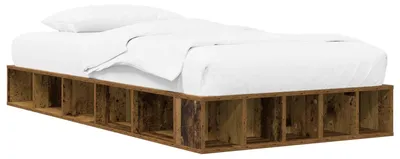 Obrázok produktu pre vidaXL Rám postele s úložným priestorom z recyklovaného dreva 80 x 200 cm drevotrieska