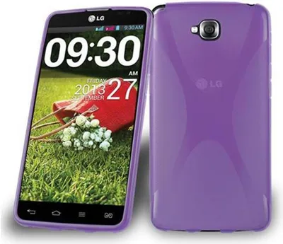 Produktbild von Cadorabo Handyhülle für LG G Pad PRO LITE in Lila Hülle Schutzhülle TPU Silikon Backcover Case