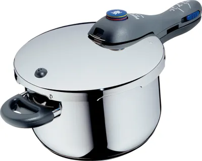 Zdjęcie produktu dla WMF 07.9312.9990, 4,5 l, Ceramika, Gaz, Indukcja, Płyta jednolita, Stal nierdzewna, 22 cm, Stal nierdzewna, Niemcy