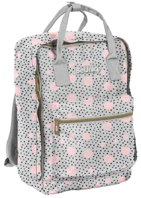 Obrázok produktu pre Školský batoh BeUniq Pink Dots pre dievčatá a mládež