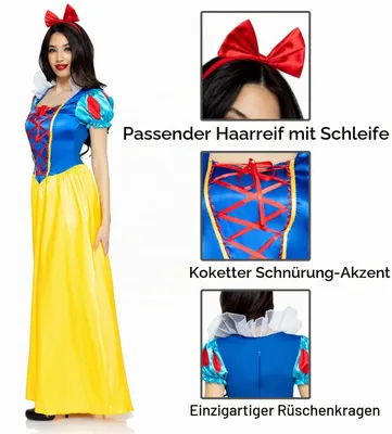 Immagine prodotto di Biancaneve - Costume di carnevale da donna Taglia: M