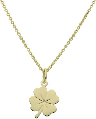 Produktbild von Kettenanhänger Gold 333 Kleeblatt JL14-02-0427 JuwelmaLux