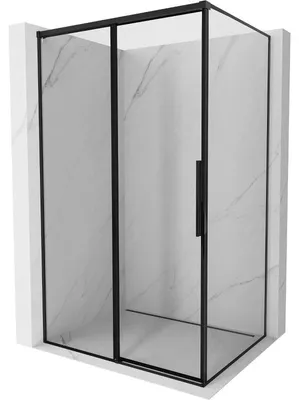 Obrázek produktu pro Mexen Rox sprchový kout posuvný levý 120 x 110 cm, černý rám, černý - 8C2-120-110-70-70-L