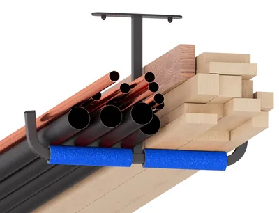 Immagine prodotto di Elzusha - Set di 2 ganci a parete per garage e attrezzature sportive, con doppia faccia