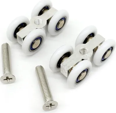 Produktbild von 2er-Set Rollen für Glasschiebetür
