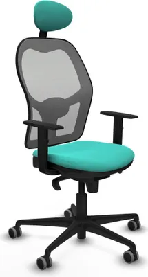 Image de Chaise de bureau Piqueras y Crespo 1D036G1 turquoise