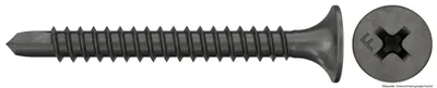 Produktbild von fischer Schnellbauschraube 3,5 x 25, Trompetenkopf, Feingewinde, Kreuzschlitz PH, schwarz phosphatiert, 1000 Stück