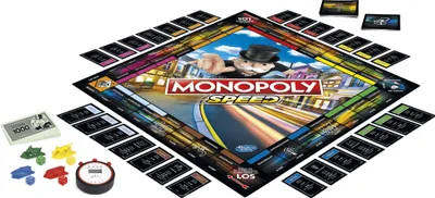 Produktbild von Hasbro E7033100 - Monopoly Speed