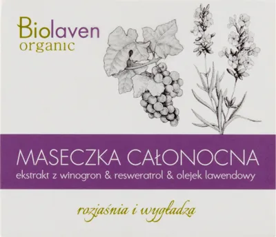 Zdjęcie produktu dla Biolaven, Maseczka do twarzy całonocna, 45 ml
