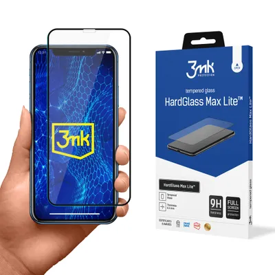 Produktbild von 3mk Display Gehärtetes Glas HardGlass Max Lite für Apple iPhone Xr/11 0,3mm 9H