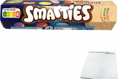 Produktbild von Nestle Smarties Einzelrolle Hexagon-Rolle 38g + usy Block