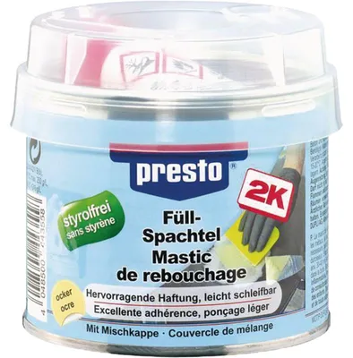 Imagen del producto de Masilla de relleno de poliéster Presto, 250 g