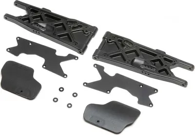 Produktbild von Losi Rear Arms, Mud Guards, Inserts (2): 8XT