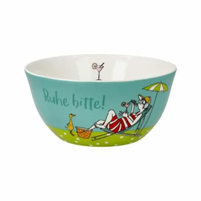 Immagine prodotto di Goebel Schale Freundlieb -Ruhe Bitte!, Schüssel, Dekoschale, Dekoration, Fine Bone China, 27001411