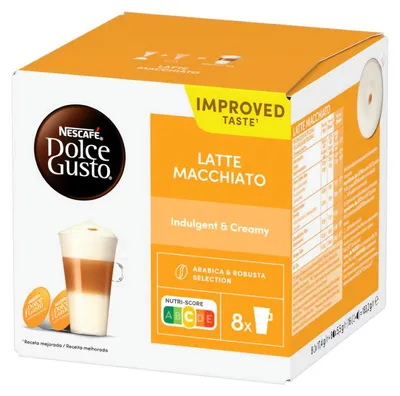 Image de NESCAFE Dolce Gusto Latte Macchiato café en capsule pour 8 boissons