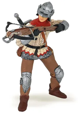 Image de Figurine de jeu Papo arbalétrier, rouge