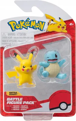 Obrázek produktu pro Pokémon figurky Pikachu a Squirtle